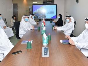 الزيودي يزور مقر مؤسسة دبي لتنمية الصادرات لبحث التعاون في تعزيز التجارة والصادرات  