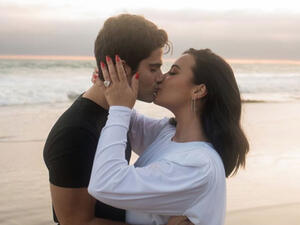 Demi previously admitted she is "falling more and more in love" with Max "every day"