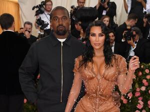 Kim Kardashian and Kanye West. (AFP File photo)