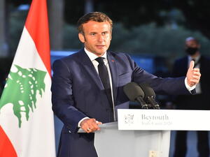 ماكرون في بيروت