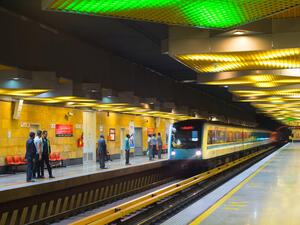 Tehran metro station  (Shutterstock)	