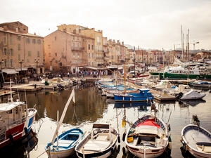  Saint Tropez Port, France  (Shutterstock)	