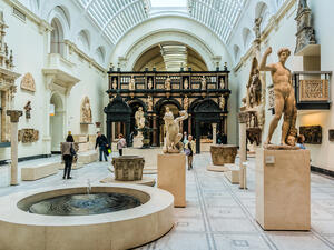 Victoria and Albert Museum - world's largest museum of decorative arts and design.(Shutterstock/ File Photo)