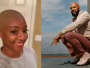 The actress, 40, was quizzed about her romance during an interview for Steve-O's Wild Ride