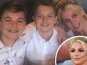 بريتني سبيرز وأطفالها