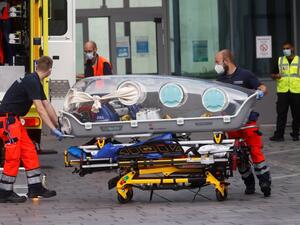 Tests carried out on Russian opposition leader Alexei Navalny provide clear proof that he was poisoned by a chemical nerve agent, the German government said Wednesday, September 2, 2020, demanding explanations from Moscow. Odd ANDERSEN / AFP