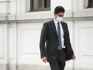 ناصر الخليفي يحضر المحكمة