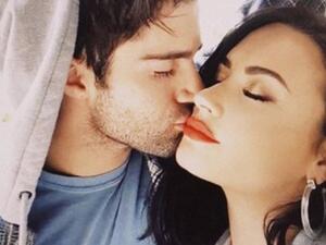 Demi Lovato with Max Ehrich (Twitter)