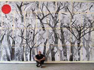 Lebanese artist Abed Al-Kadiri  (Twitter)