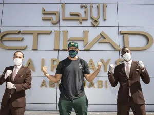 Etihad Airways Welcomes UFC Stars for the Return of UFC Fight Island