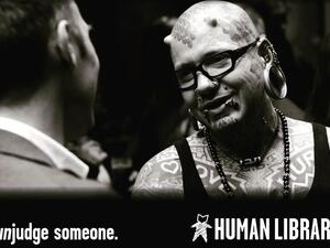 The Human Library can help you unjudge yourself so that you accept who you are and you can peacefully further work on your growth. (Instagram)