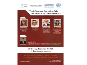 AUC To Hold a Series of Webinars on Combatting Misinformation Regarding COVID-19