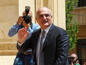 Former finance minister Ali Hassan Khalil, a senior member in the Amal Movement, has been targeted by US sanctions (AFP/File photo)