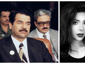 الرئيس العراقي السابق صدام حسين - حرير حسين كامل