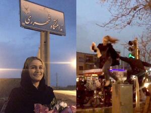 Shariatmadari (pictured) said police pressured her to sign papers agreeing to leave Turkey, before releasing her as international pressure mounted. (Twitter)