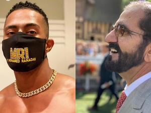 Mohamed Ramadan Receives This GOLDEN Gift From Dubai Ruler Sheikh Mohammed Bin Rashid (Picture)