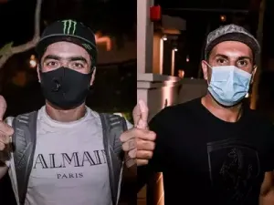 Rashid Khan and Mohammad Nabi (Photo: SRH's Twitter)