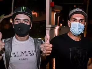 Rashid Khan and Mohammad Nabi (Photo: SRH's Twitter)