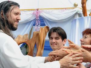 Sect leader Vissarion  (Shutterstock)	