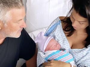 Alec and Hilaria Baldwin welcome their fifth baby (Twitter)