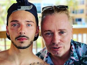 Barrie Drewitt-Barlow and Scott Hutchison (Instagram)