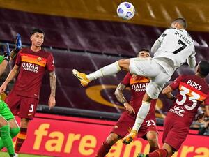 رونالدو يسجل هدف يوفنتوس الثاني