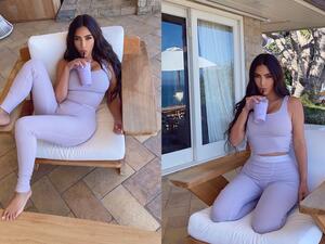 The 39-year-old called the theory she has an extra toe 'really wild.' (Instagram/ Kim Kardashian)