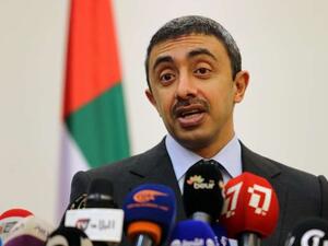Sheikh Abdullah bin Zayed Al Nahyan, Minister of Foreign Affairs (Twitter)