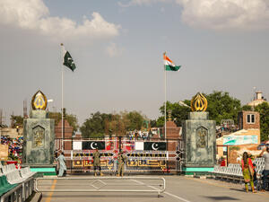 The Indian-Pakistani border  (Shutterstock)