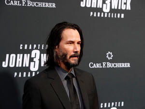 Keanu Reeves at the "John Wick Chapter 3 Parabellum" Los Angeles Premiere (Shutterstock/ File Photo)