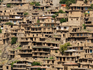 Mud houses of Kang village in Mashad in Iran   (Shutterstock)	