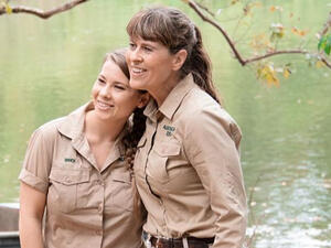 Bindi is expecting her first child with husband Chandler Powell