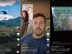 Is Tiktok's 'Hot Star' Addressing Conspiracy Theories About Wildfires in the US?