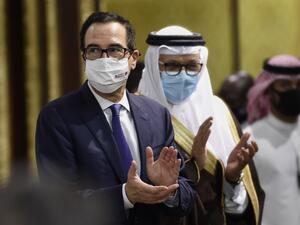 Israel and Bahrain cemented a deal officially establishing relations and signed several memorandums of understanding, further opening up the wealthy Gulf region to the Jewish state. Mazen Mahdi / AFP
