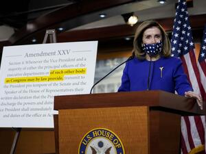 Speaker of the House Nancy Pelosi (D-CA) speaks during a news conference at the U.S. Capitol on October 9, 2020 in Washington, DC. (AFP/File Photo)