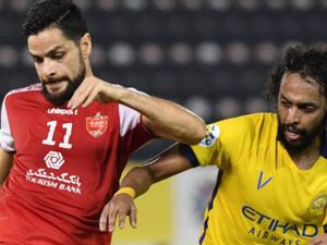 مباراة قوية بين النصر وبيرسيبوليس