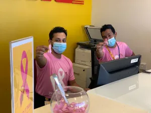 DHL Express Goes Pink in Support of Breast Cancer Awareness