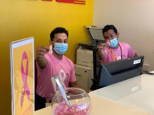DHL Express Goes Pink in Support of Breast Cancer Awareness