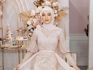 Ms Sayed (pictured) explained she has now ditched her other jobs and posting fashion shoots has become her full-time occupation. (Instagram)