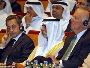 Sheikh Nahyan Mubarak Al Nahyan, 69, has been accused by a British woman - Caitlin McNamara, the organizer of the Hay literary festival in Abu Dhabi - of sexually assaulting her on Valentine's day. (AFP/File)