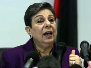 Dr Ashrawi received her PhD at the University of Virginia [AFP]