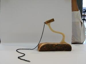 Lee Chien-chu broke a Guinness World Record by carving a chain of 168 links from the graphite inside a single pencil. (Photo courtesy of Guinness World Records)