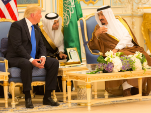 Donald Trump in Saudi Arabia (Twitter)