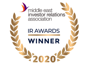 Ooredoo تفوز بجائزة الشركة الرائدة في علاقات المستثمرين وبجائزة أفضل مسؤول لعلاقات المستثمرين في المؤتمر السنوي لجمعية علاقات المستثمرين في الشرق الأوسط MEIRA 2020