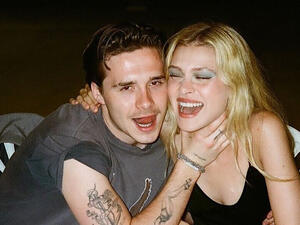 Brooklyn took to Instagram in July to announce his engagement to Nicola