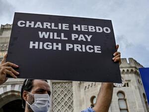 A demonstration in Istanbul on 13 September 2020 (photo: Ozan Kose/AFP).