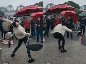 The clip was posted on social media and has since gone viral with almost 9 million views. (TikTok)