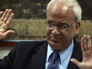 أمين سر اللجنة التنفيذية لمنظمة التحرير الفلسطينية صائب عريقات