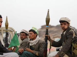 مقاتلون من جماعة الحوثي