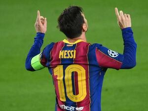 ميسي يقود برشلونة للفوز